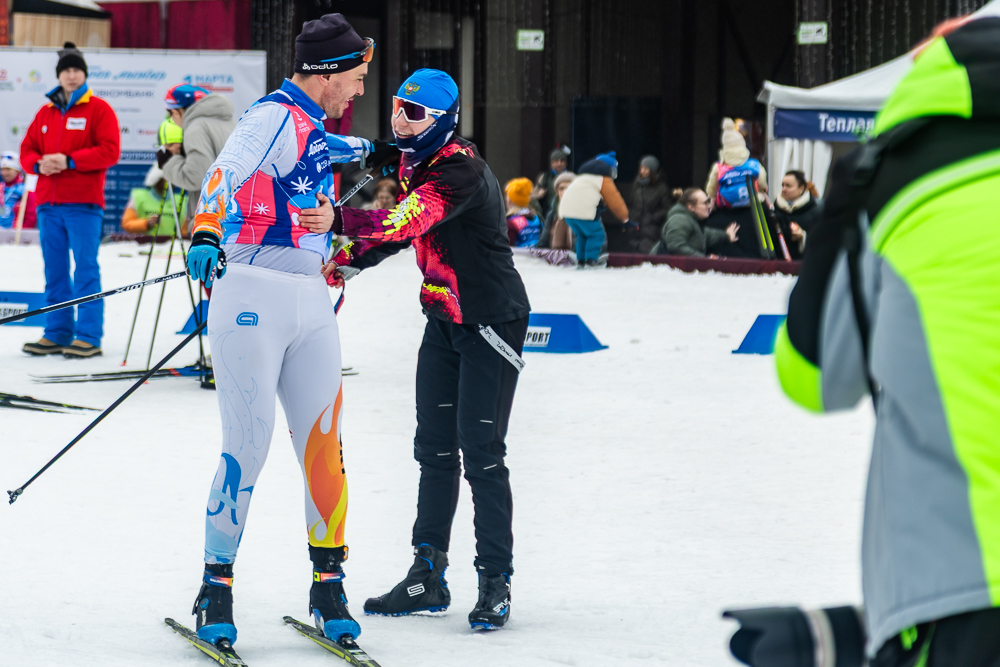 Благотворительная гонка «Добрая лыжня» в Одинцово