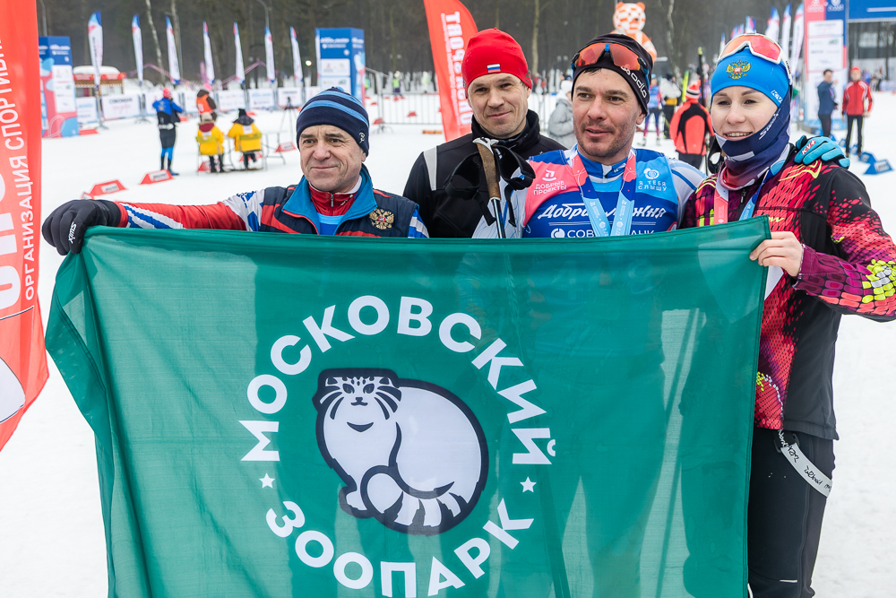 Благотворительная гонка «Добрая лыжня» в Одинцово