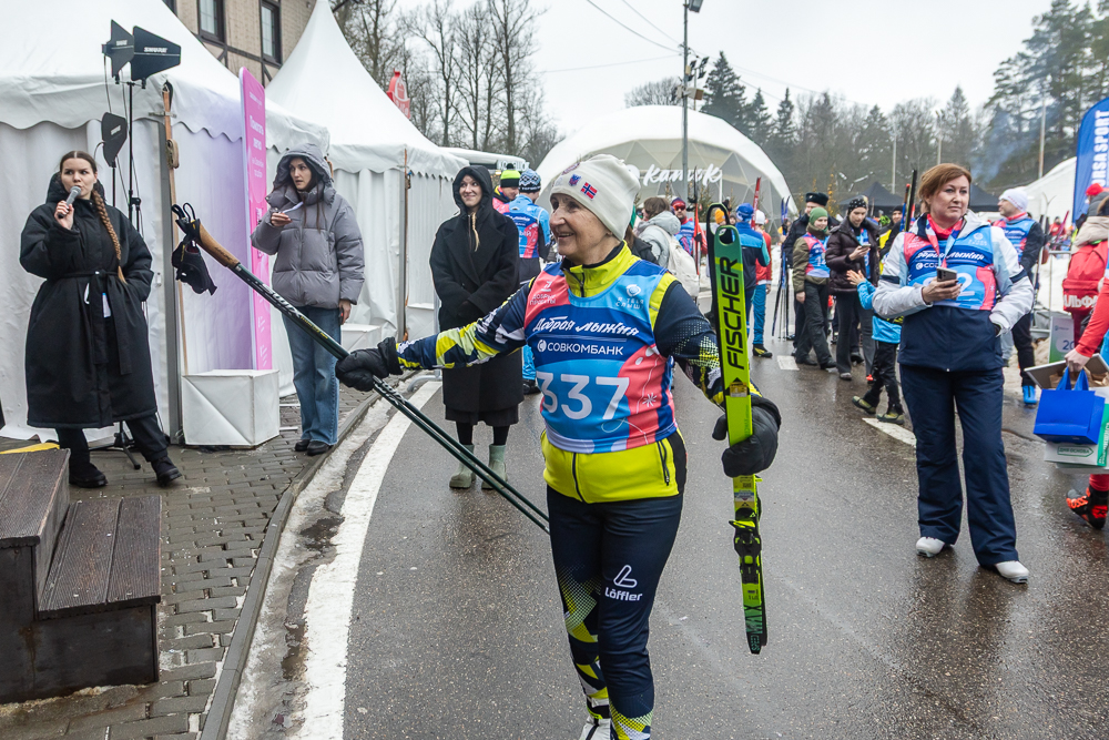 Благотворительная гонка «Добрая лыжня» в Одинцово