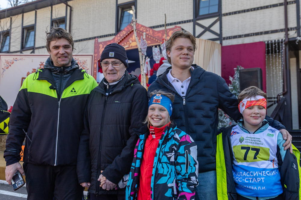 Лыжная гонка на призы заслуженного тренера России Л.И. Воропаева в Одинцово