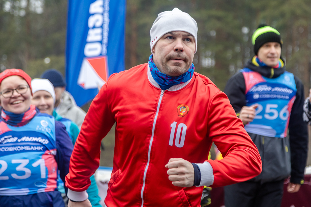 Благотворительная гонка «Добрая лыжня» в Одинцово