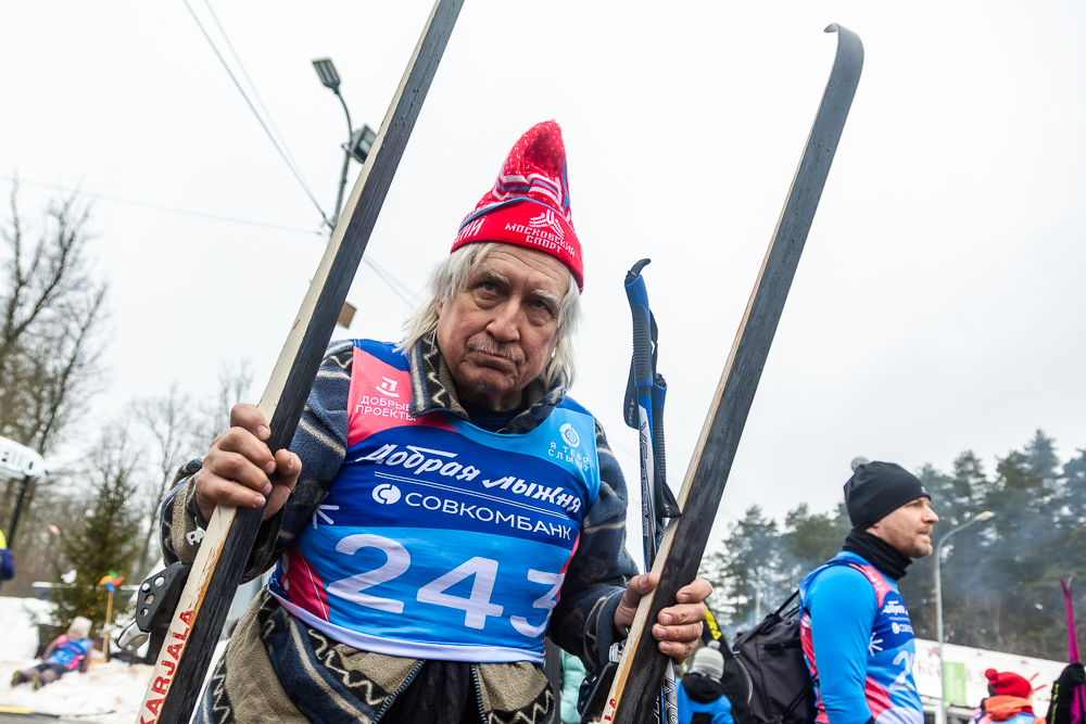 Благотворительная гонка «Добрая лыжня» в Одинцово