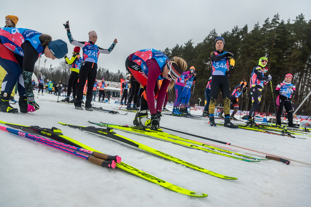 Благотворительная гонка «Добрая лыжня» в Одинцово
