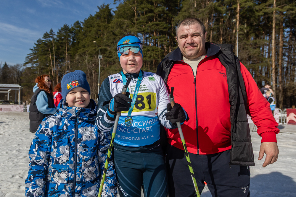 Лыжная гонка на призы заслуженного тренера России Л.И. Воропаева в Одинцово