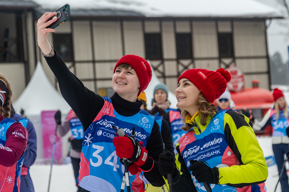 Благотворительная гонка «Добрая лыжня» в Одинцово