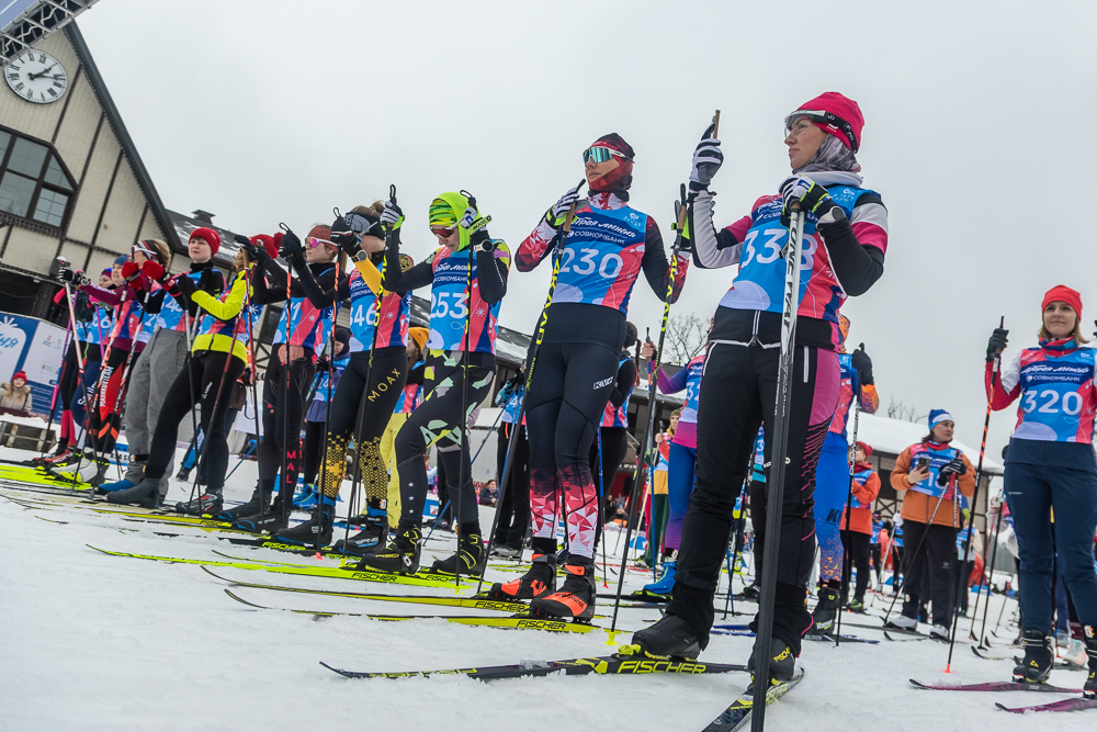 Благотворительная гонка «Добрая лыжня» в Одинцово
