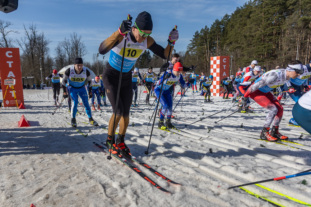 Лыжная гонка на призы заслуженного тренера России Л.И. Воропаева в Одинцово