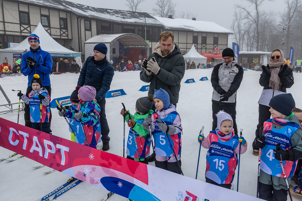Благотворительная гонка «Добрая лыжня» в Одинцово