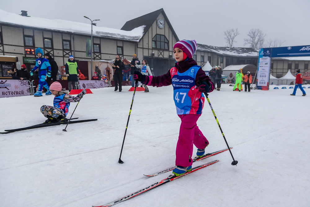 Благотворительная гонка «Добрая лыжня» в Одинцово