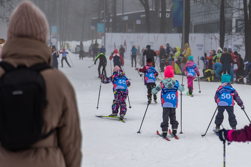 Благотворительная гонка «Добрая лыжня» в Одинцово