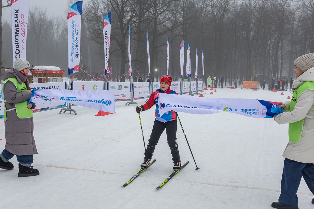 Благотворительная гонка «Добрая лыжня» в Одинцово