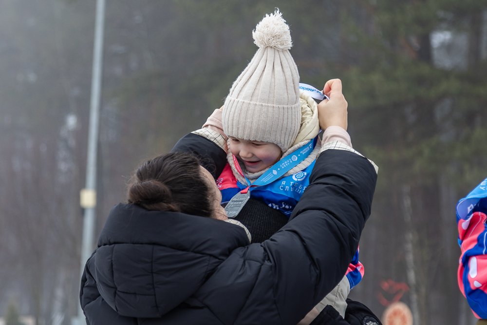 Благотворительная гонка «Добрая лыжня» в Одинцово