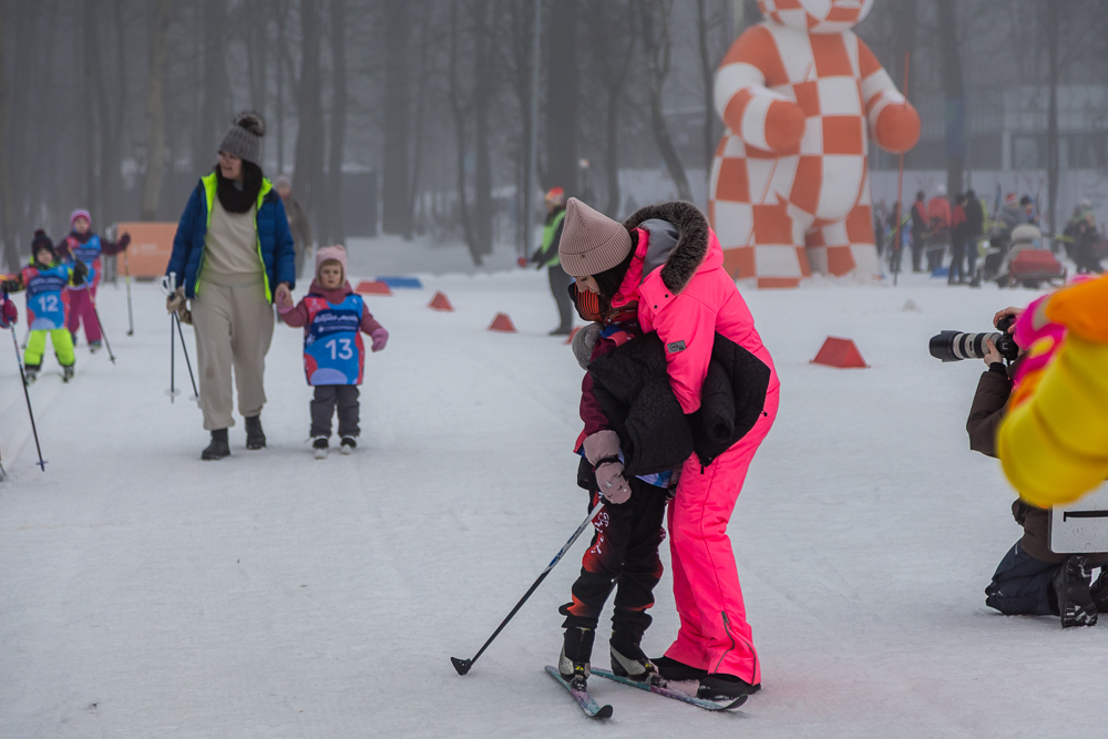 Благотворительная гонка «Добрая лыжня» в Одинцово