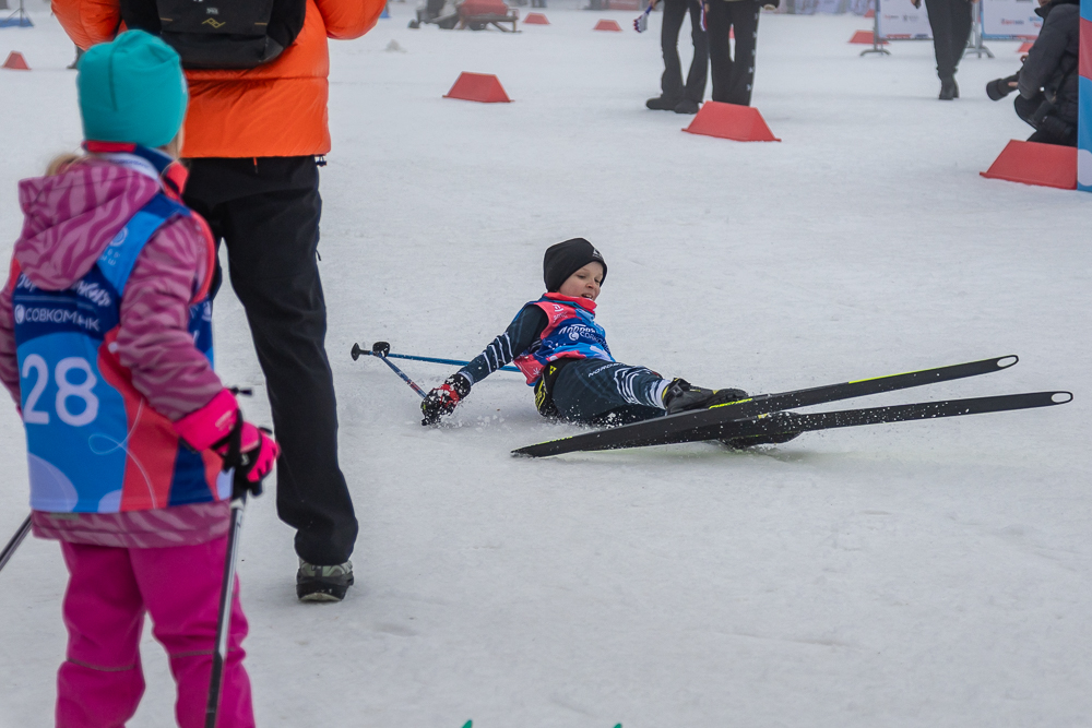 Благотворительная гонка «Добрая лыжня» в Одинцово