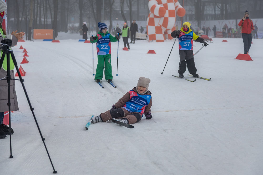 Благотворительная гонка «Добрая лыжня» в Одинцово
