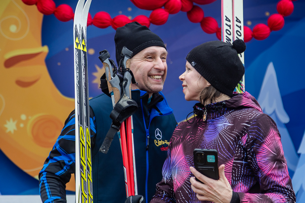 Благотворительная гонка «Добрая лыжня» в Одинцово