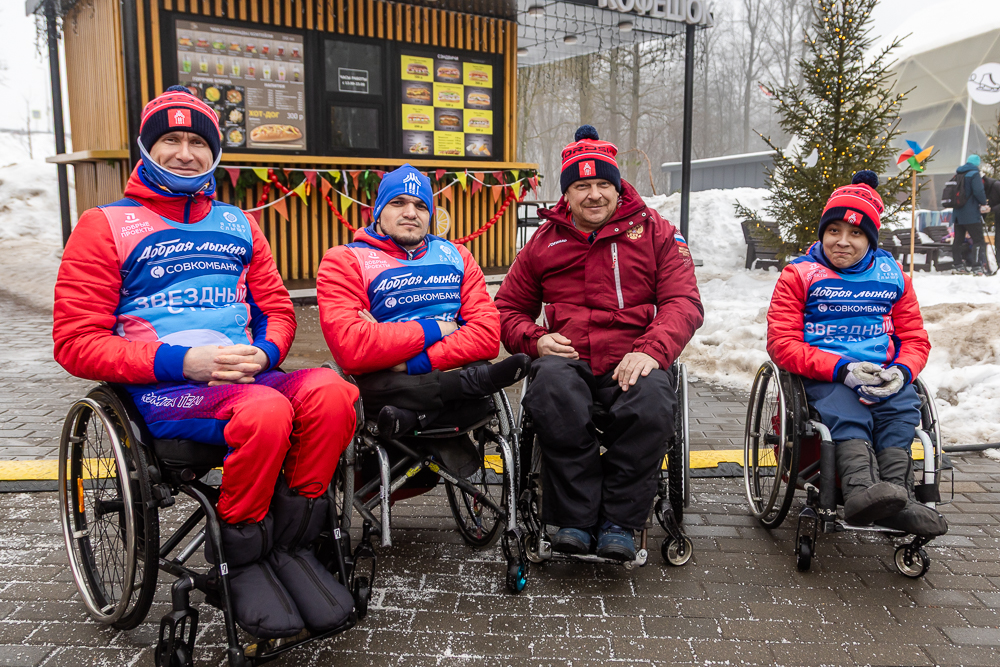 Благотворительная гонка «Добрая лыжня» в Одинцово