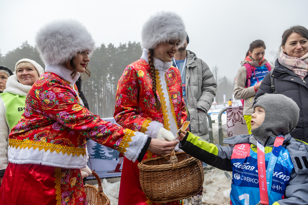 Благотворительная гонка «Добрая лыжня» в Одинцово