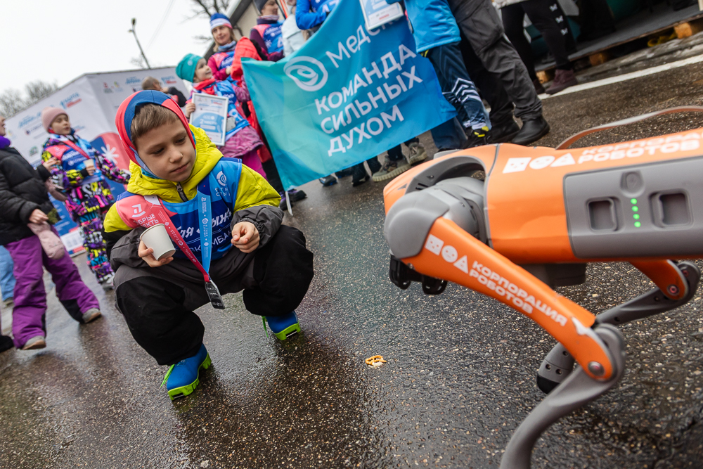 Благотворительная гонка «Добрая лыжня» в Одинцово