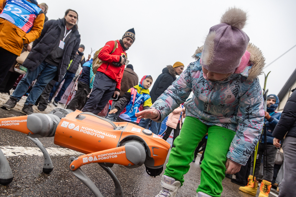 Благотворительная гонка «Добрая лыжня» в Одинцово