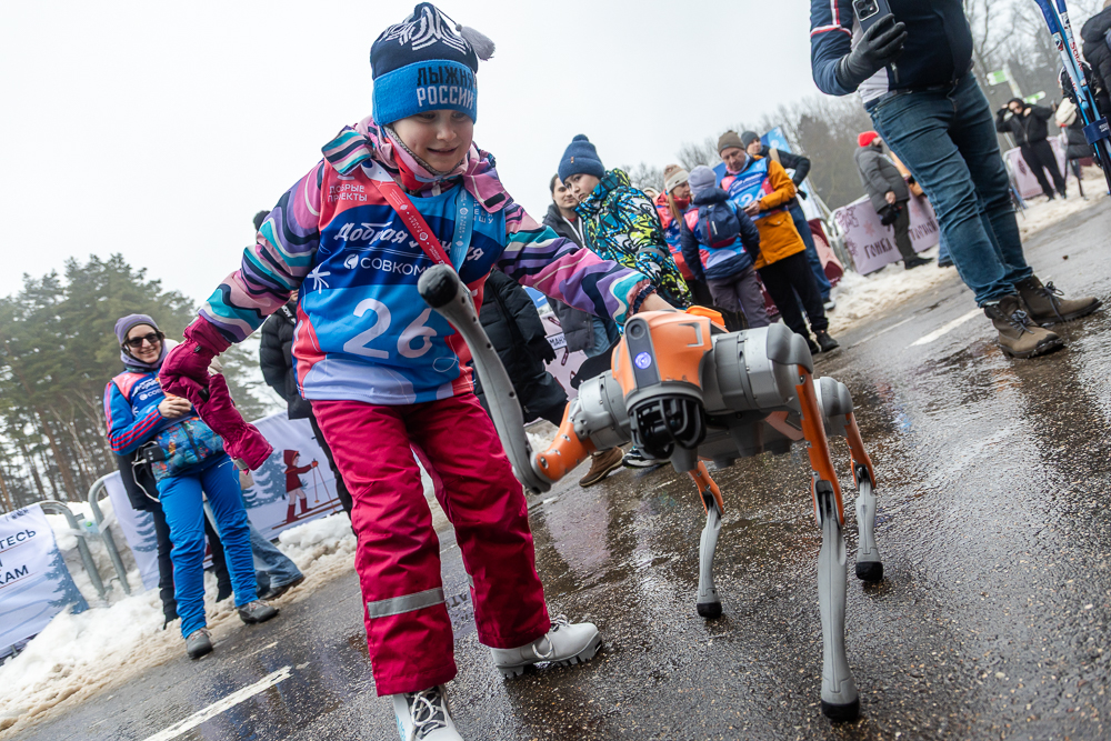 Благотворительная гонка «Добрая лыжня» в Одинцово