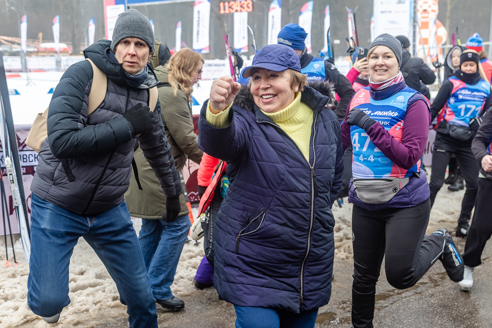Благотворительная гонка «Добрая лыжня» в Одинцово