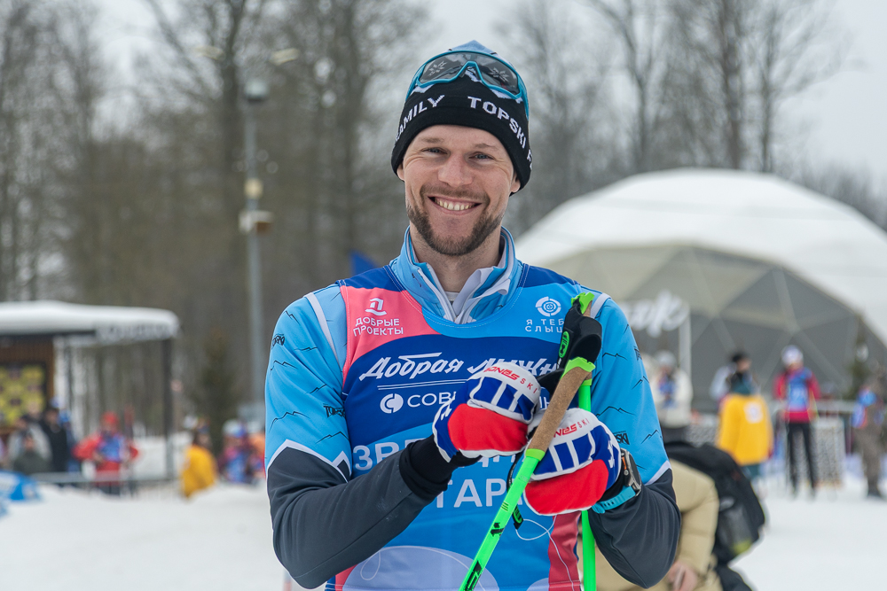 Благотворительная гонка «Добрая лыжня» в Одинцово