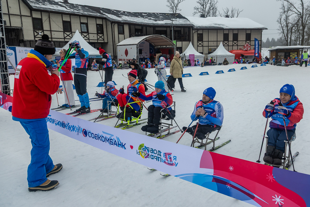 Благотворительная гонка «Добрая лыжня» в Одинцово