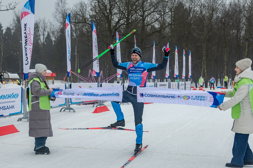 Благотворительная гонка «Добрая лыжня» в Одинцово