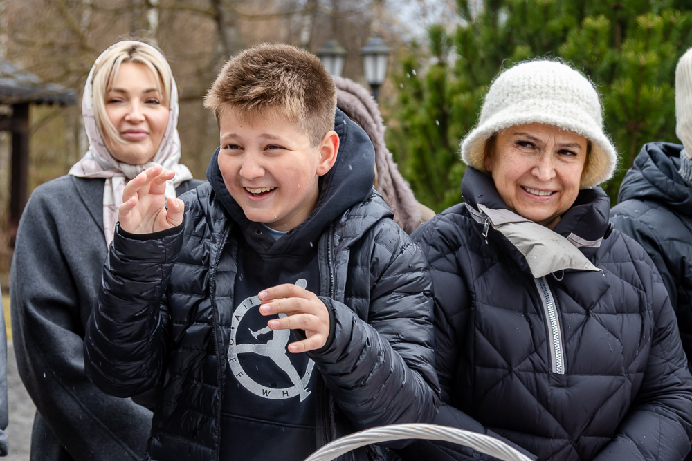 Великая суббота в храме Успения Пресвятой Богородицы в селе Успенское