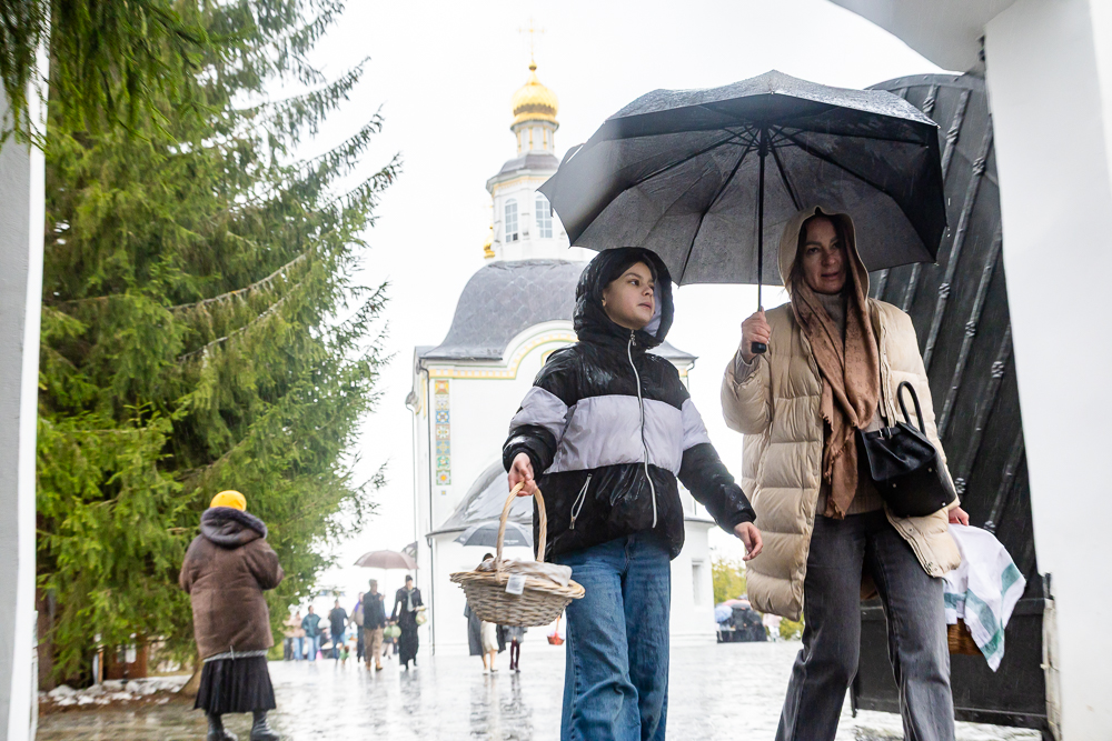 Великая суббота в храме Успения Пресвятой Богородицы в селе Успенское
