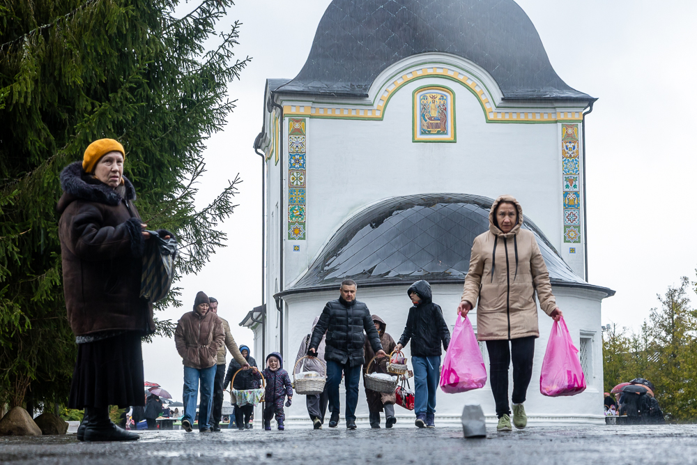 Великая суббота в храме Успения Пресвятой Богородицы в селе Успенское