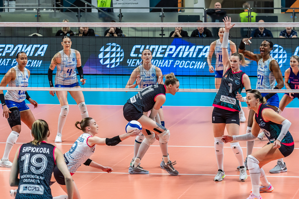 «Заречье‑Одинцово» — серебряный призёр Суперлиги