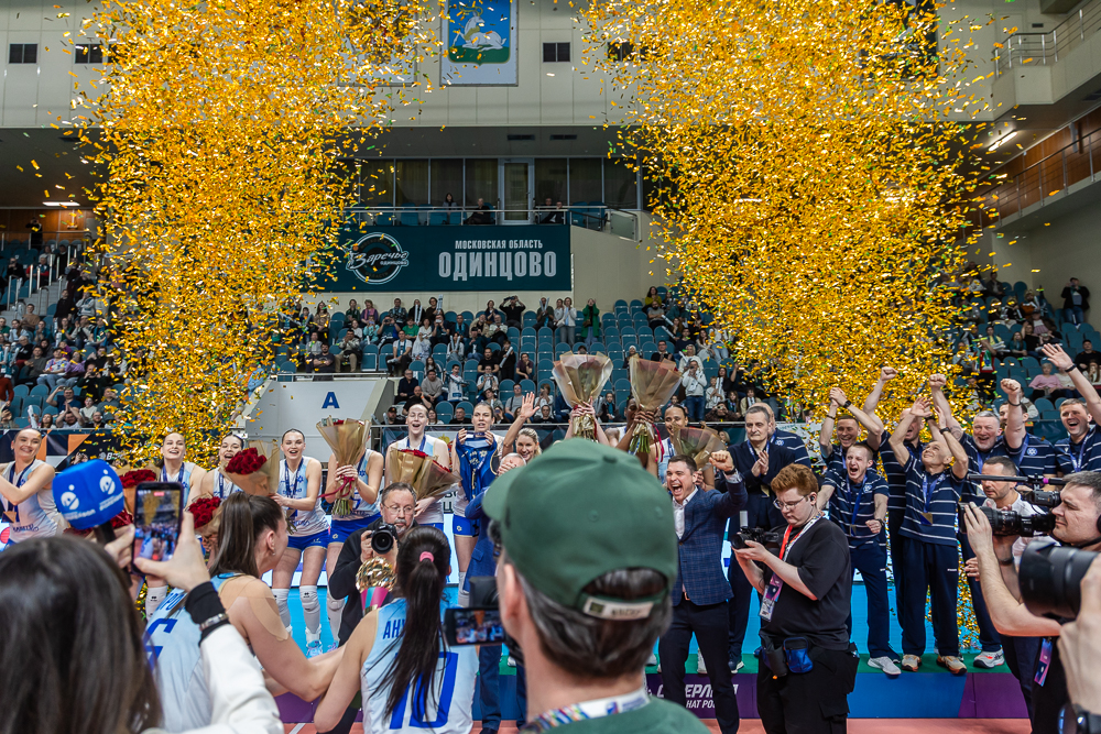 «Заречье‑Одинцово» — серебряный призёр Суперлиги