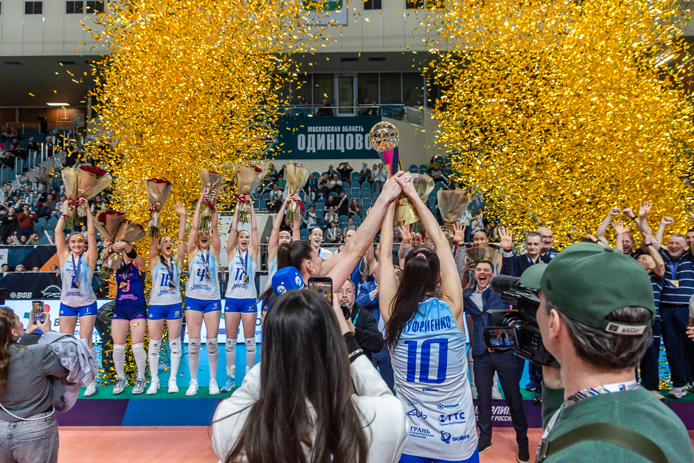 «Заречье‑Одинцово» — серебряный призёр Суперлиги