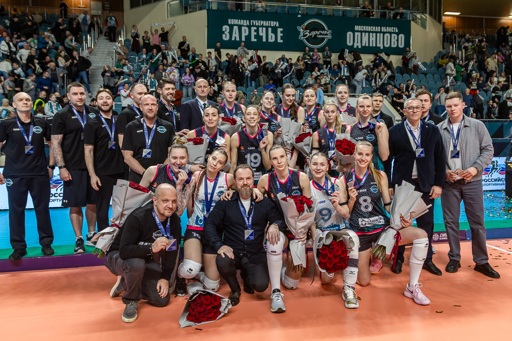 «Заречье‑Одинцово» — серебряный призёр Суперлиги