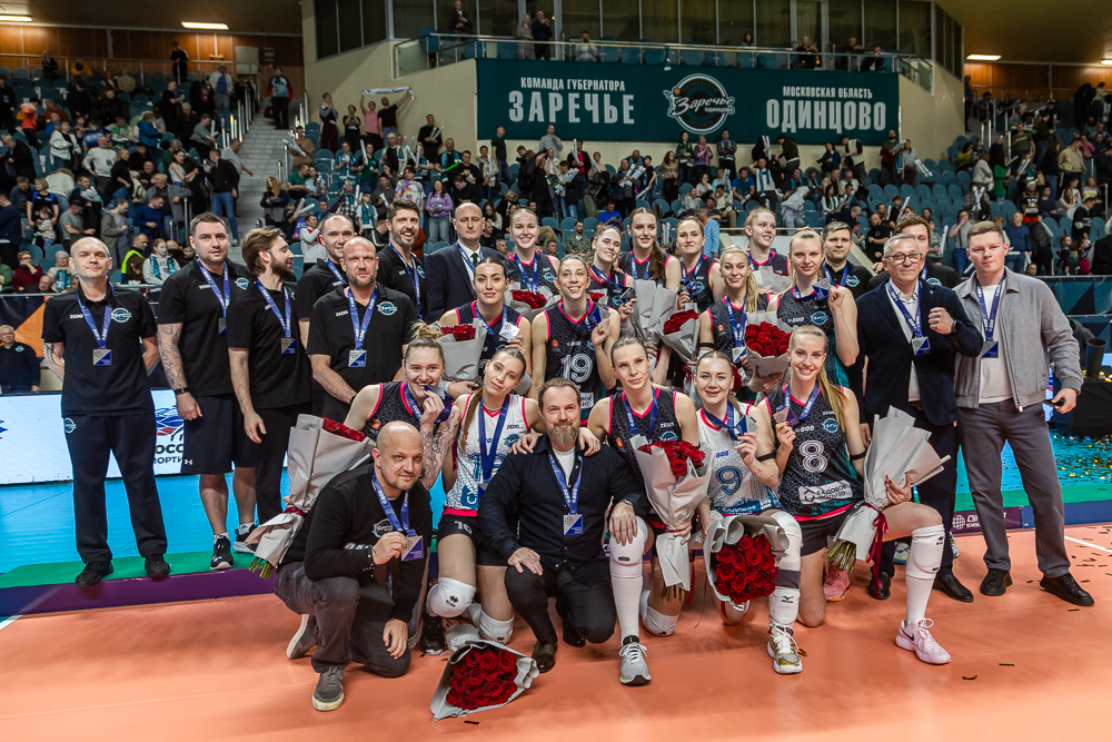 «Заречье‑Одинцово» — серебряный призёр Суперлиги