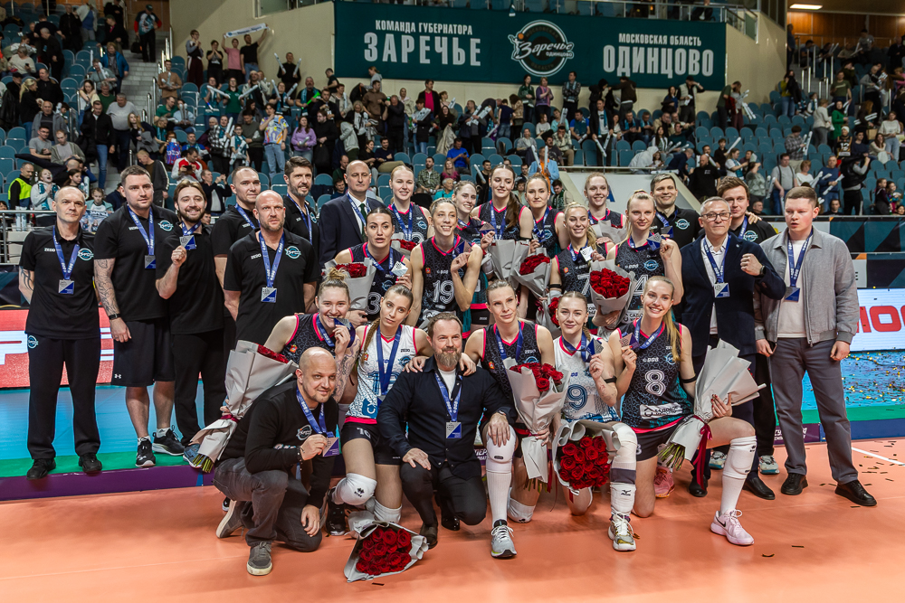 «Заречье‑Одинцово» — серебряный призёр Суперлиги
