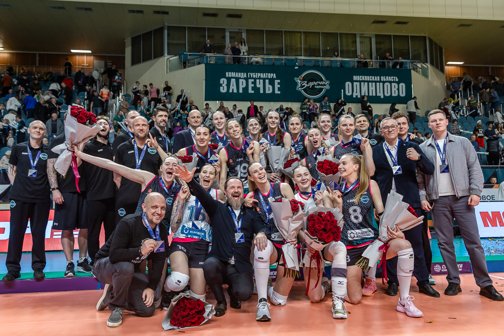 «Заречье‑Одинцово» — серебряный призёр Суперлиги