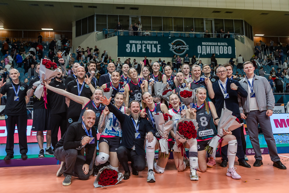 «Заречье‑Одинцово» — серебряный призёр Суперлиги