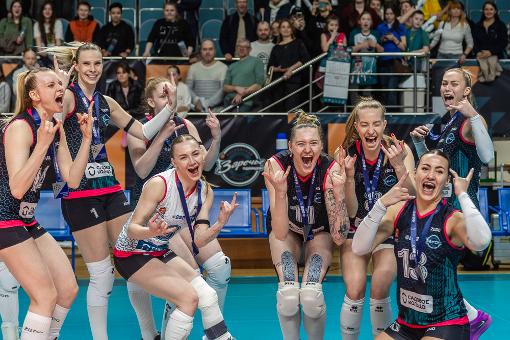 «Заречье‑Одинцово» — серебряный призёр Суперлиги