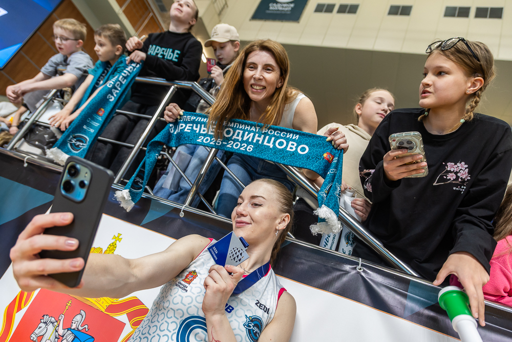 «Заречье‑Одинцово» — серебряный призёр Суперлиги