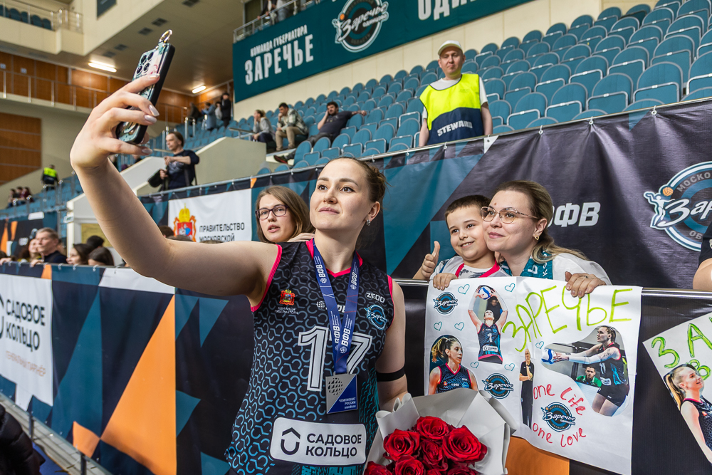 «Заречье‑Одинцово» — серебряный призёр Суперлиги