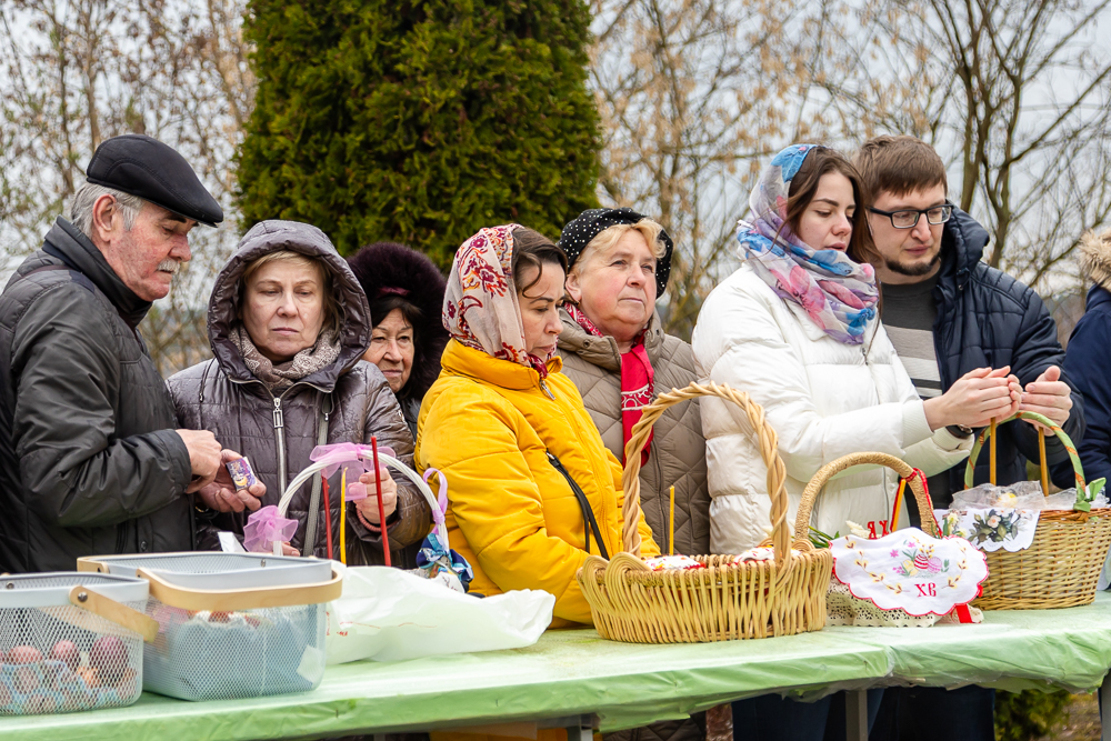 Великая суббота в храме Успения Пресвятой Богородицы в селе Успенское