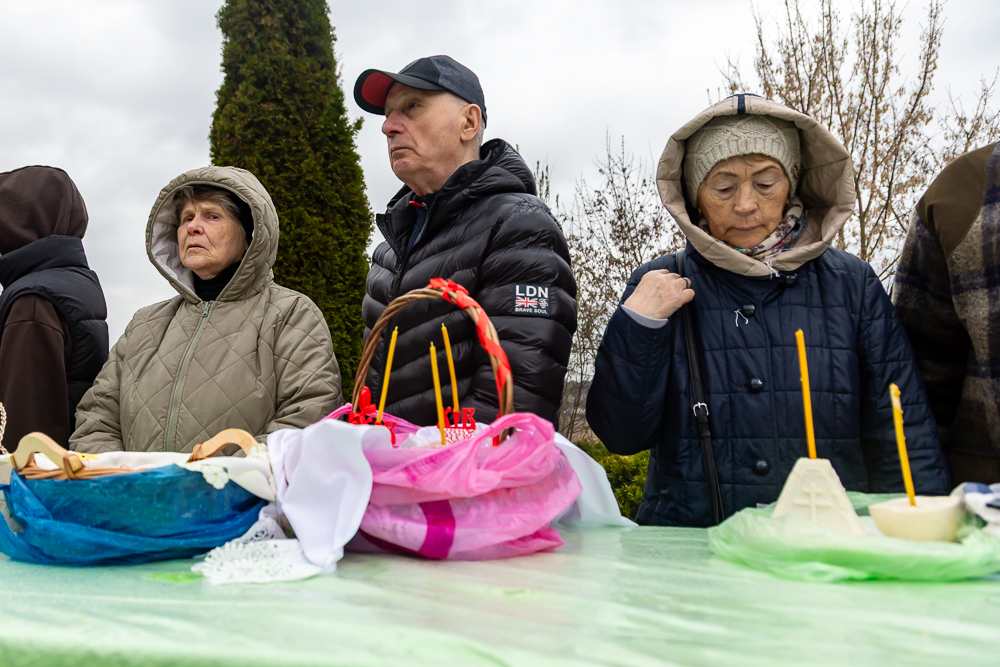 Великая суббота в храме Успения Пресвятой Богородицы в селе Успенское