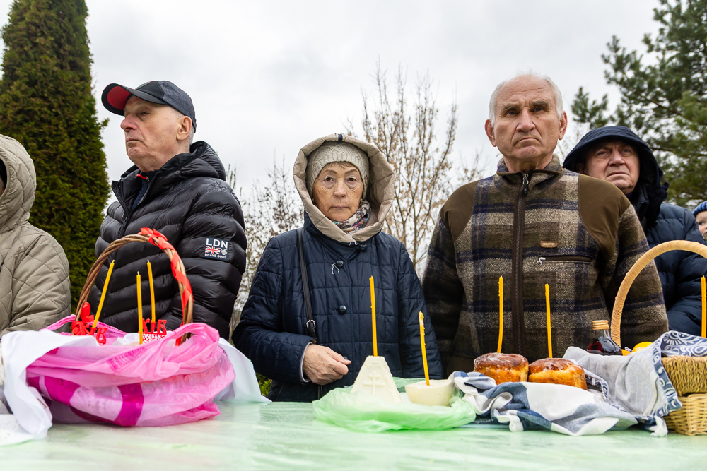 Великая суббота в храме Успения Пресвятой Богородицы в селе Успенское
