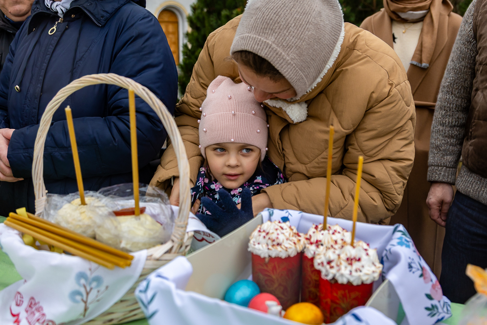 Великая суббота в храме Успения Пресвятой Богородицы в селе Успенское
