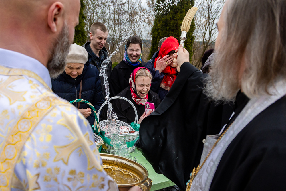 Великая суббота в храме Успения Пресвятой Богородицы в селе Успенское