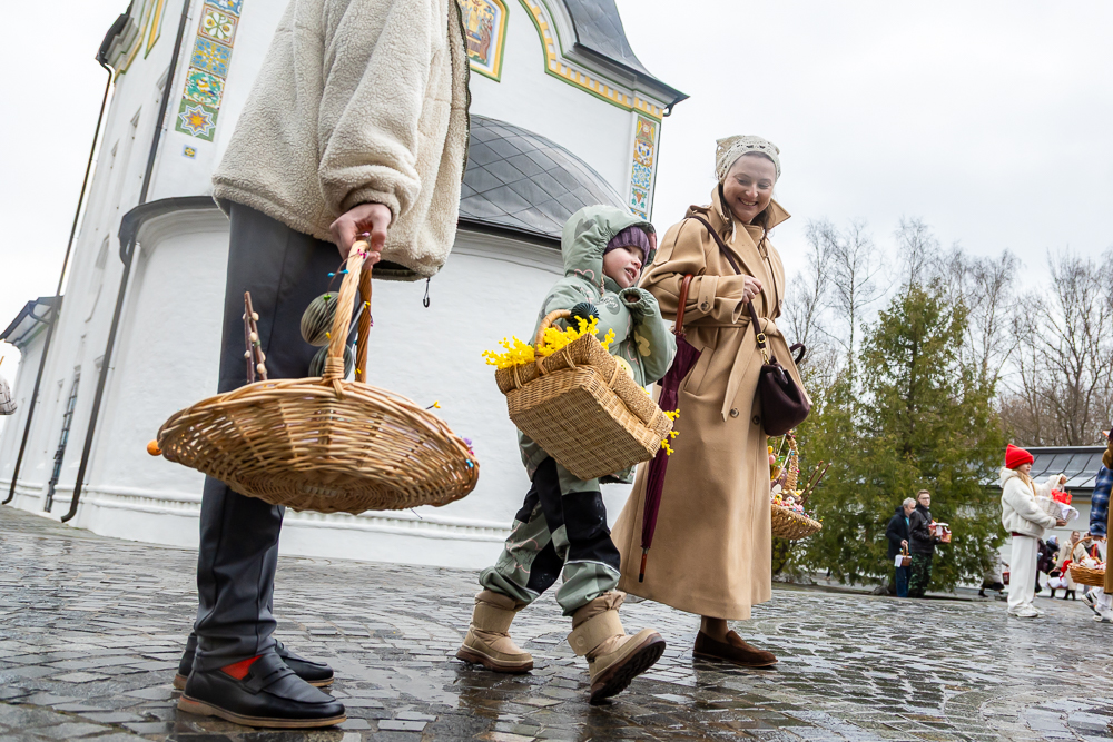 Великая суббота в храме Успения Пресвятой Богородицы в селе Успенское