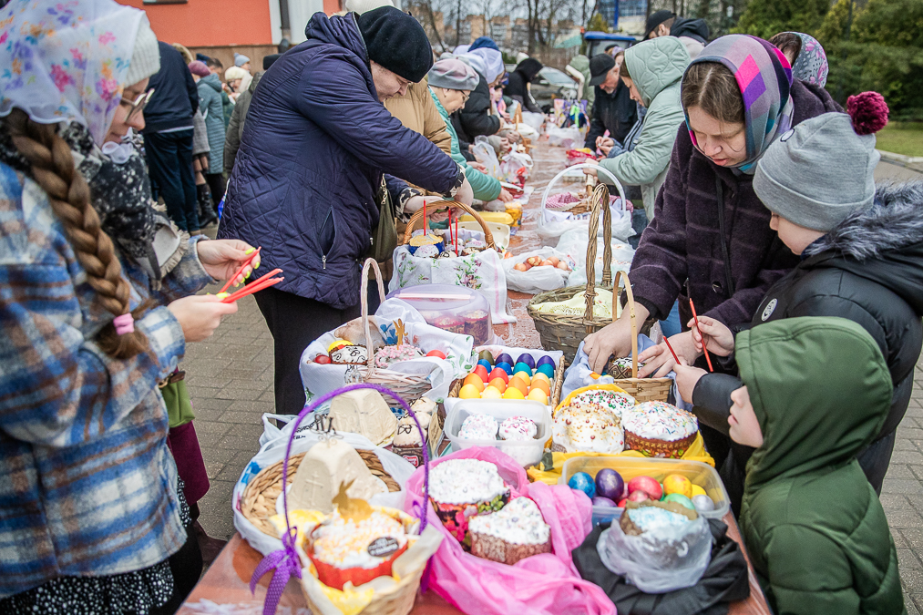 Великая суббота в Георгиевском соборе в Одинцово